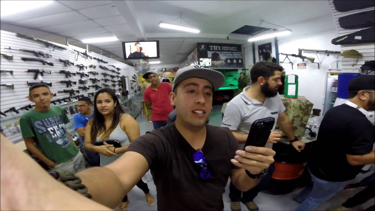 YouTubers do Airsoft Part 1 Visita na TRY vendas, Cobra de estimação e