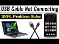 How to fix smartphone not connecting to pc  mobile phone not connected to laptop  humsafar tech