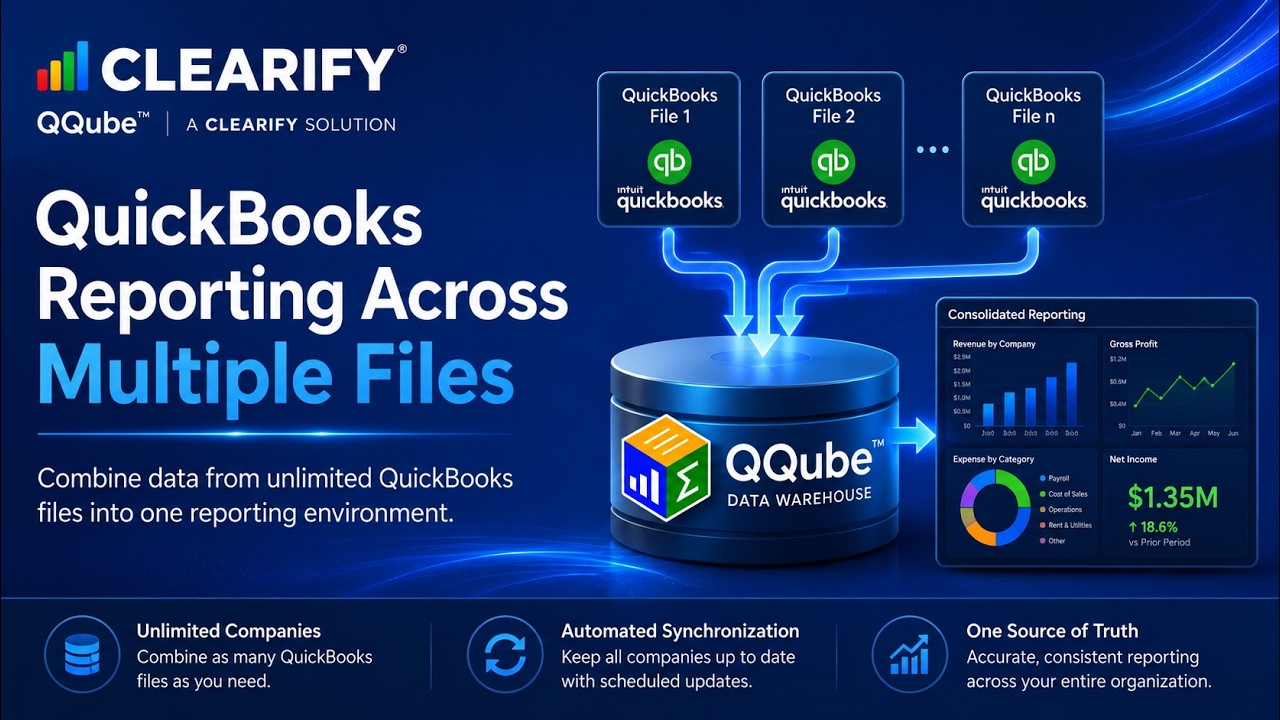 Aggregating Multiple QuickBooks Files for Any Subject - YouTube