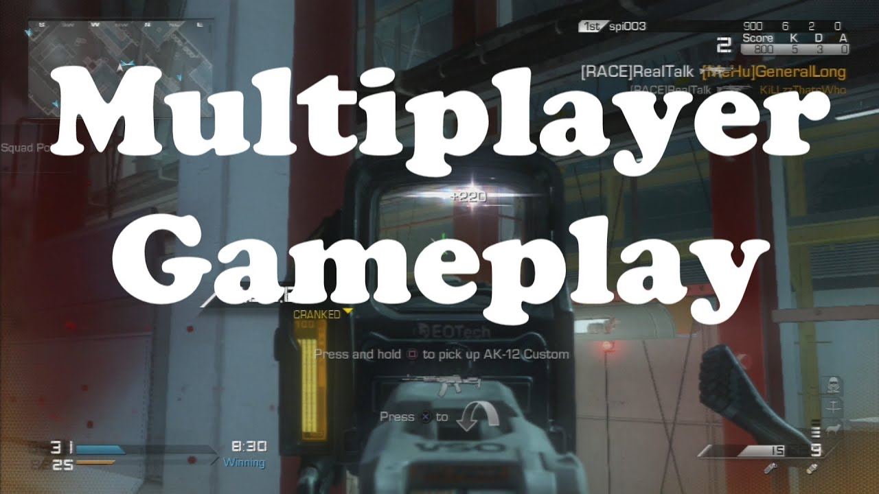Call of Duty: Ghosts - Cranked Multiplayer Gamemode Gameplay w/ Commentary HD