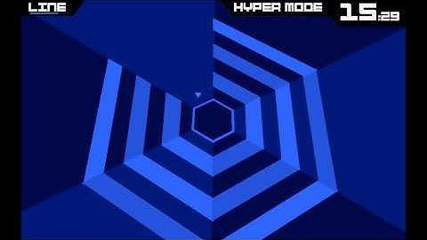 Super Hexagon - Square on hyper mode hardester