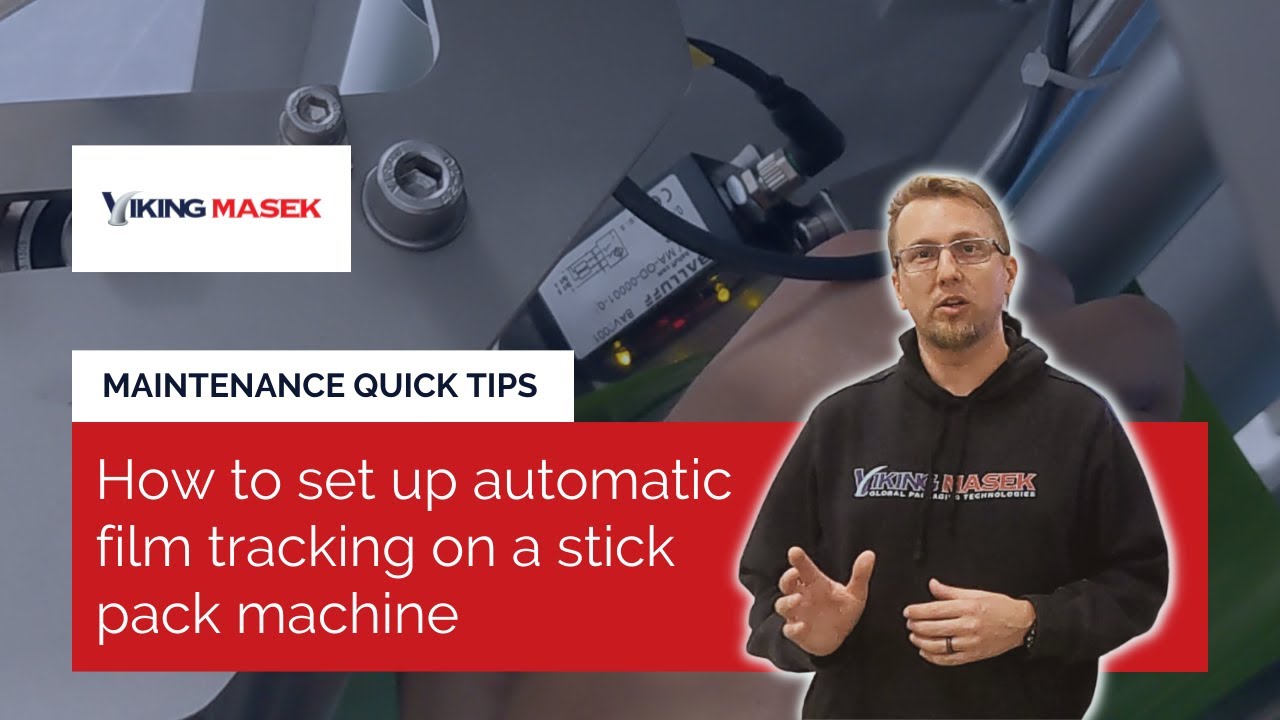 VFFS packaging machine maintenance - How to set up automatic film ...