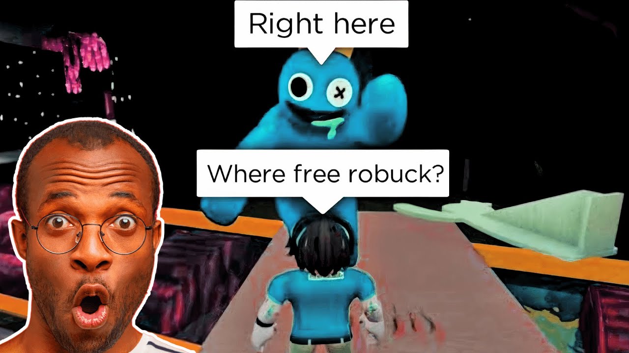 Where free robuck? in Roblox Doors (Rainbow Friends) - YouTube