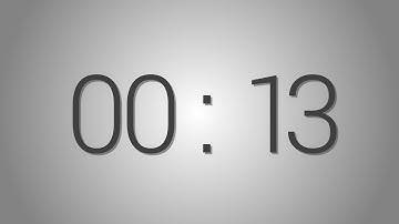 13 Seconds countdown Timer - 5 beep at the end | Simple Timer (thirteen sec)