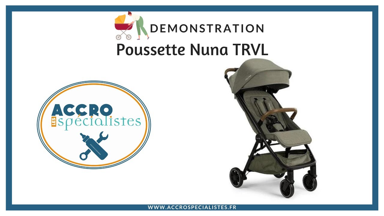 La poussette Nuna TRVL 