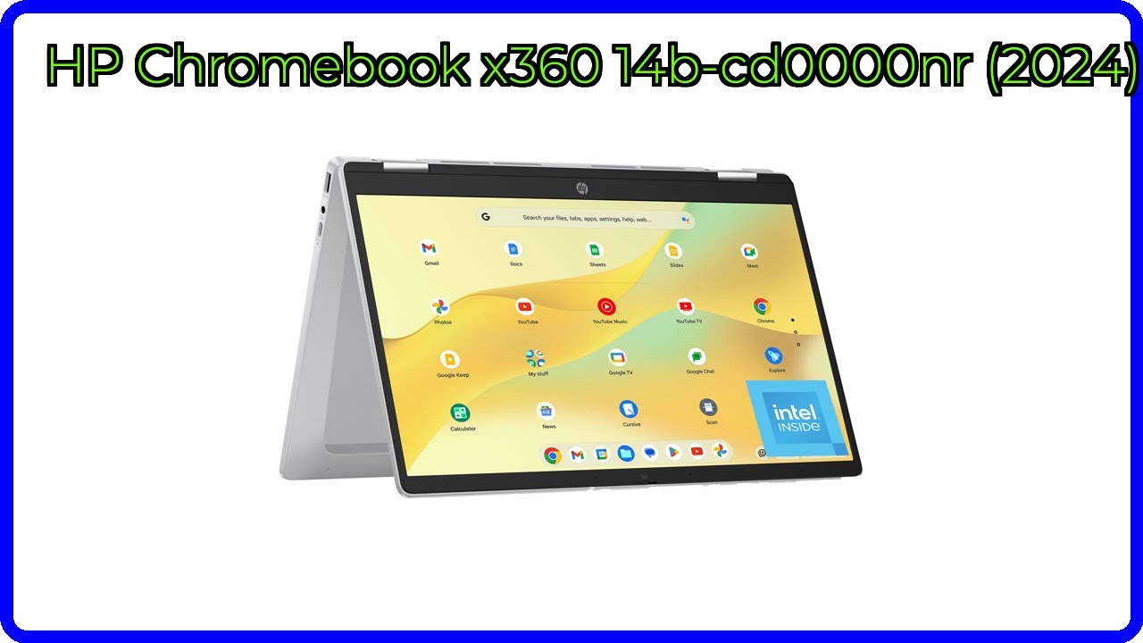 REVIEW (2026): HP Chromebook x360 14b-cd0000nr (2024). ESSENTIAL