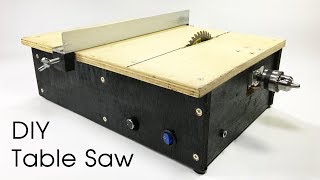 DIY Table Saw (How to Make a Saw | Table Saw or Bench Saw Machine)