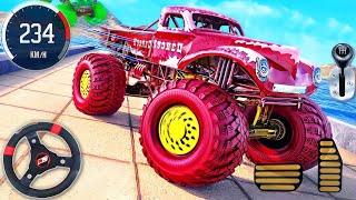 Monster Truck Demolition Crash 3D - Extreme Car Derby Impossible Stunts - Anroid gameplay #3 screenshot 4
