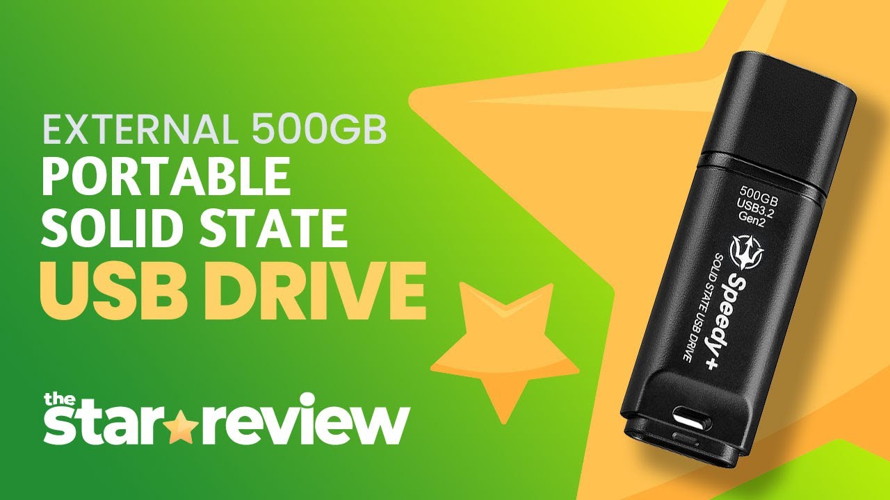 TRIDENITE External SSD 500GB Portable Solid State USB Drive YouTube