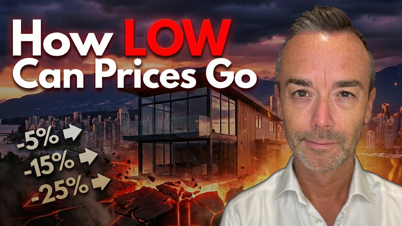 Коррекция цен на жилье в Ванкувере еще не завершена — вот насколько еще могут снизиться цены.