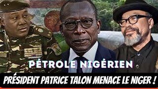 Tensions Niger-Bénin : Talon Menace de Bloquer l’Exportation Pétrolière Nigerien /Franklin Nyamsi