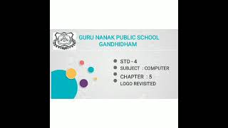 Class - 4,computer ( Chapter- 5( LOGO REVISITED) part - 1.