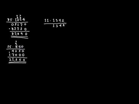 Video: Sådan Løses Eksempler På Multiplikation