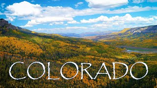 Colorado's Golden Tapestry: A Drone Journey Over the San Juans