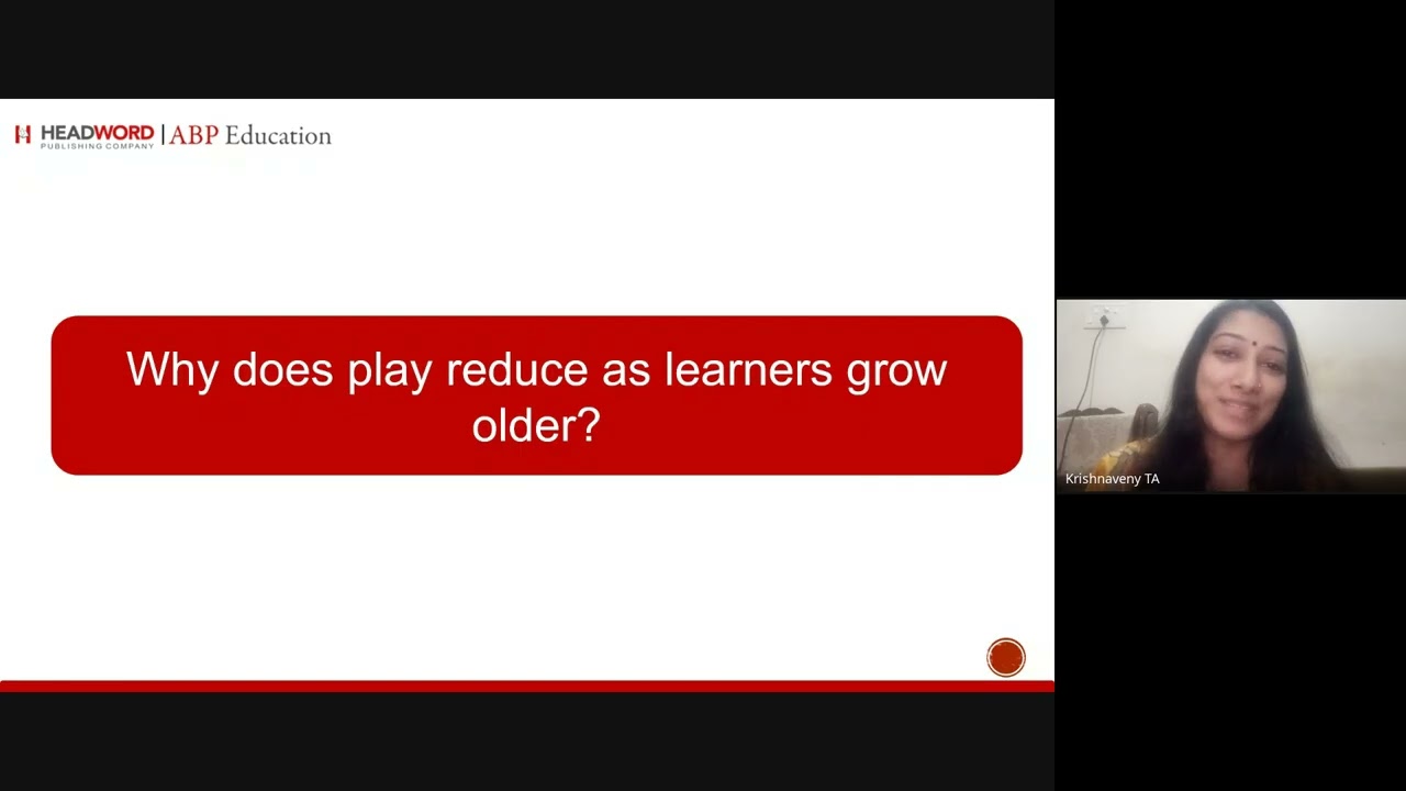 𝗣𝗹𝗮𝘆 𝗮𝘀 𝗮 𝗦𝗲𝗿𝗶𝗼𝘂𝘀 𝗣𝗲𝗱𝗮𝗴𝗼𝗴𝗶𝗰𝗮𝗹 𝗧𝗼𝗼𝗹 𝗳𝗼𝗿 𝗔𝗹𝗹 𝗔𝗴𝗲𝘀 - Webinar by 𝗠𝘀. 𝗞𝗿𝗶𝘀𝗵𝗻𝗮𝘃𝗲𝗻𝘆 - 14th February, 2026