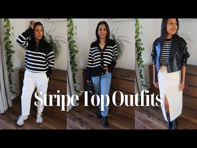 Styling Striped Tops | Striped Outfit Inspiration | Styling
