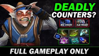 DEADLY COUNTERS? Meepo against FREE SPELL Tinker + Big Vision Night Stalker - Meepo Gameplay#738