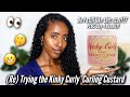 (Re) Trying the Kinky Curly Curling Custard | Wash N Go Routine | Natural Curly Hair