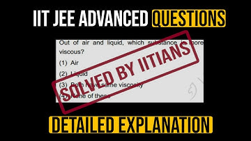 Physics PYQ Solutions by IITians : Paper 1 Ques 13 | IIT JEE ADVANCED 2022