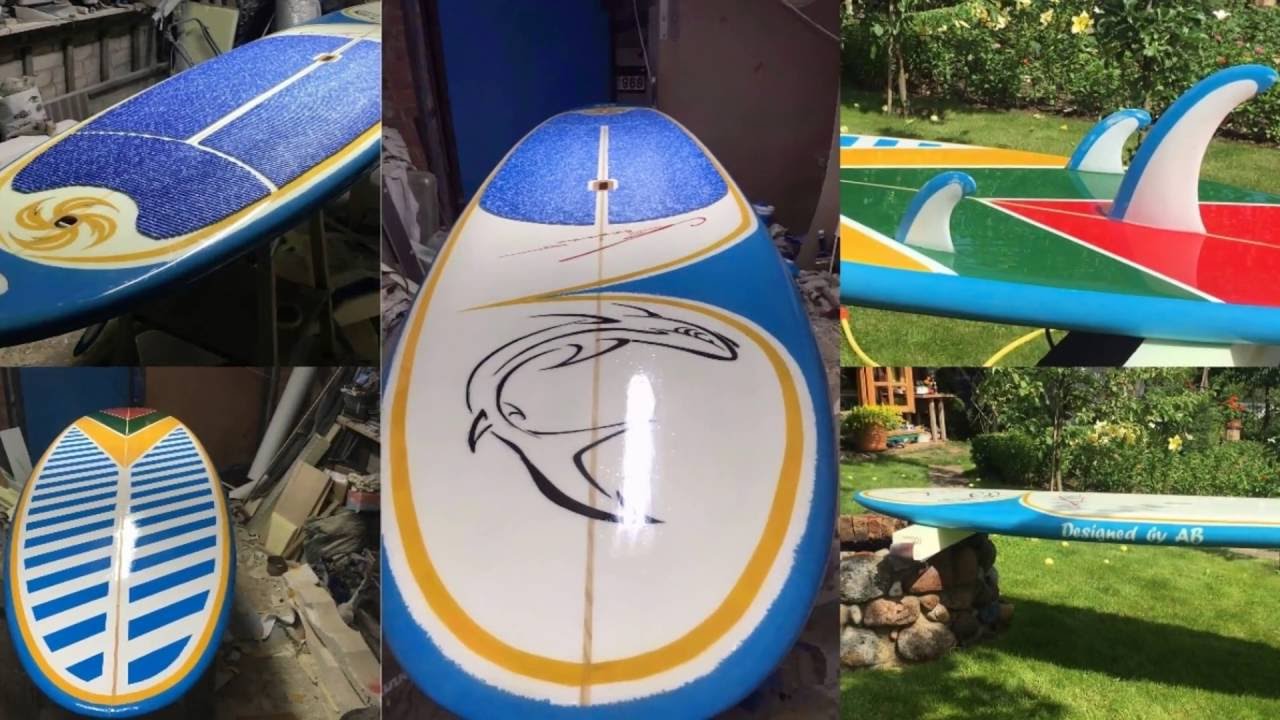 SUP Board (home made) YouTube