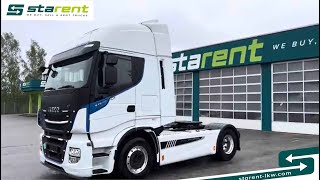 Iveco Stralis AS440T, 510 PS Leder, Retarder, Alufelgen ALCOA, ACC, SZM24079, www.starent-lkw.com