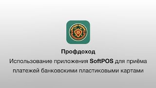 Использование приложения SoftPOS для приёма платежей банковскими пластиковыми картами. screenshot 2