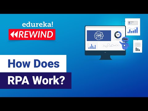 How Does RPA Work  | What Is Robotic Process Automation? | RPA In 10 Minutes | Edureka Rewind – 1