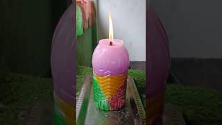 Big size bottle Max colour candle #shorts #bottle #candle #manufacturing