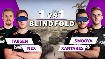 BIG Blindfold 1vs1 | Smooya & Xantares vs TabseN & Nex