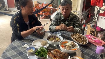 MUKBANGK BỮA CƠM GIA ĐÌNH ĐẦY ĐỦ MÓN RẤT NGON CHO MÙA LẠNH 