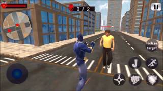 ►Panther Hero Black Mafia Gangsters City Battle Android iOS Gameplay screenshot 1