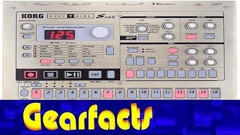 Korg Electribe S Mk2 Sampler demo
