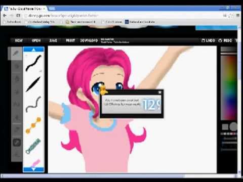 drawing human pinkie pie on disney create youtube