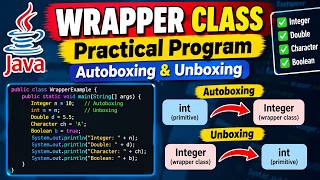 Java Wrapper Class Practical Program | Autoboxing & Unboxing with Example | Java Programming