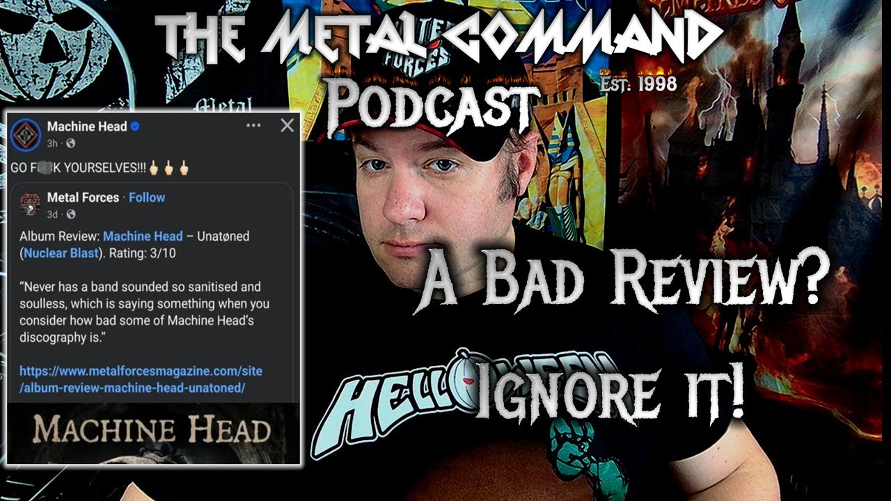 Why Machine Head blasting a publication who gave them a bad review is NOT how you handle criticism.