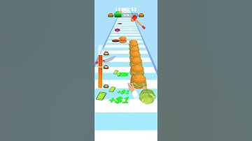 Burger 🍔🍟 stake run game 52 #RJ Tech #shorts #games