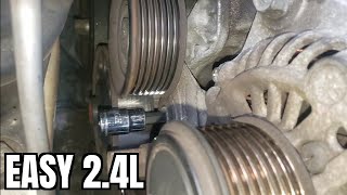 2013 2017 Honda Accord Alternator Replace How to 2.4 2014 2015 2016 Install Remove