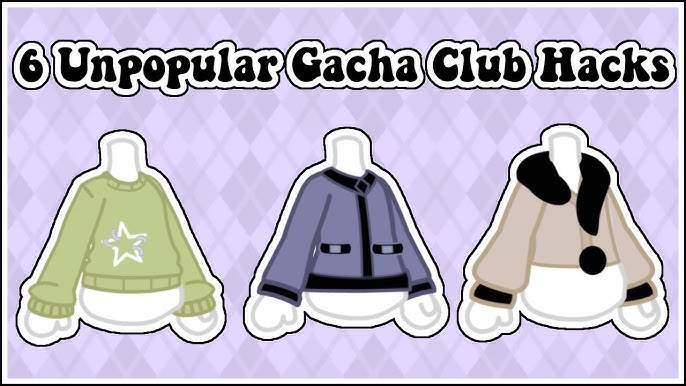 Gacha club outfit ideas 💡  Club outfits, Club outfit ideas, Club design