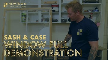Sash and Case Window Full Demonstration
