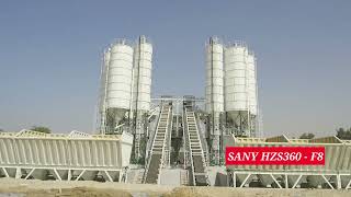 Sany Batching Plant Hzs30V8 26m3/H Concrete Mixing Plant Construction Equipment