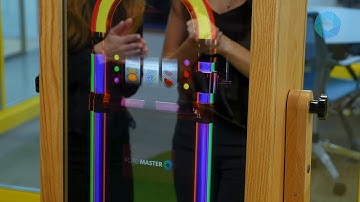 Retro Mirror Booth: Slot Machine Interactive Animation