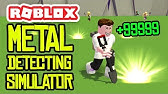Roblox Metal Detector Simulator How To Get Alot Of Cash Quickly And Fast Youtube - metal detector roblox auto clicker download