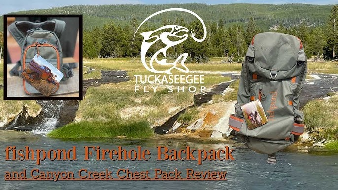 Minimalist Fly Fishing Pack  Fishpond Canyon Creek Chest Pack 