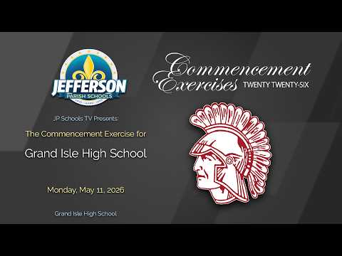 Grand Isle High School Graduation: 2026
