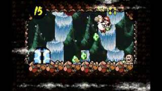 SMW2 Yoshi's Island W2-6: The Cave of the Mystery Maze