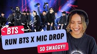 BTS - MIC Drop & Run BTS  @ BTS “Yet To Come” in BUSAN | REACTION!!