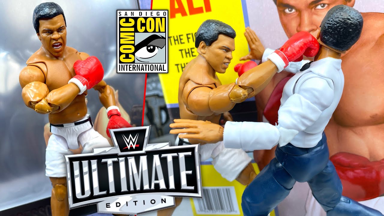 WWE Ultimate Edition Muhammad Ali Action Figure Set – Mattel Creations