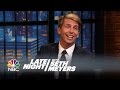 Jack McBrayer Hit Mariah Carey in the Face with a Frisbee - Late Night with Seth Meyers