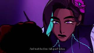 Isabella villain song fan animation music video with color