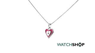 D For Diamond Childrens Sterling Silver Necklace (P4107)
